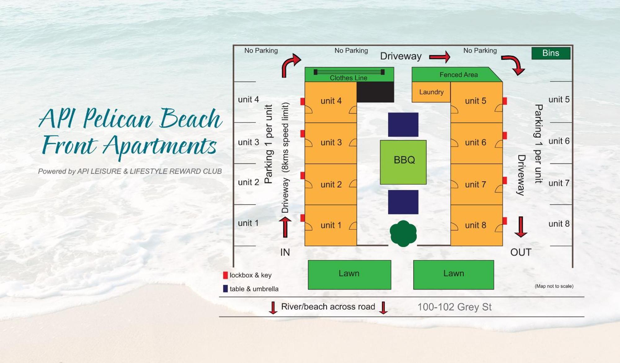 Api Pelican Beach Front Apartments Kalbarri Zewnętrze zdjęcie